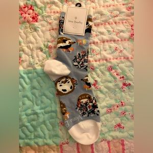 NWT Vera Bradley hedgehog socks